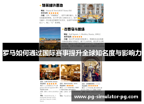 罗马如何通过国际赛事提升全球知名度与影响力