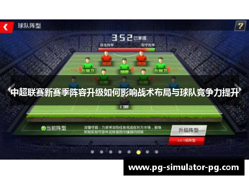 中超联赛新赛季阵容升级如何影响战术布局与球队竞争力提升 中超联赛新赛季阵容升级如何影响战术布局与球队竞争力提升