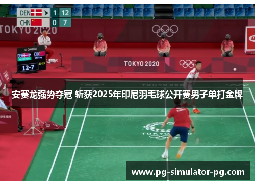 安赛龙强势夺冠 斩获2025年印尼羽毛球公开赛男子单打金牌 安赛龙强势夺冠 斩获2025年印尼羽毛球公开赛男子单打金牌
