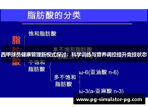 西甲球员健康管理新模式探讨：科学训练与营养调控提升竞技状态
