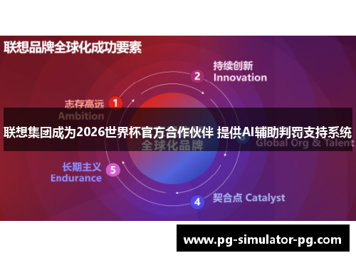 联想集团成为2026世界杯官方合作伙伴 提供AI辅助判罚支持系统 联想集团成为2026世界杯官方合作伙伴 提供AI辅助判罚支持系统